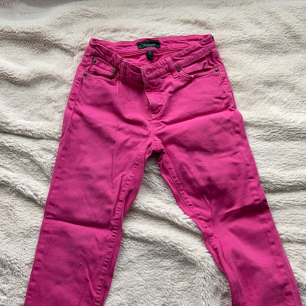 Ralph Lauren, USA Size 4 Petite, Pink
